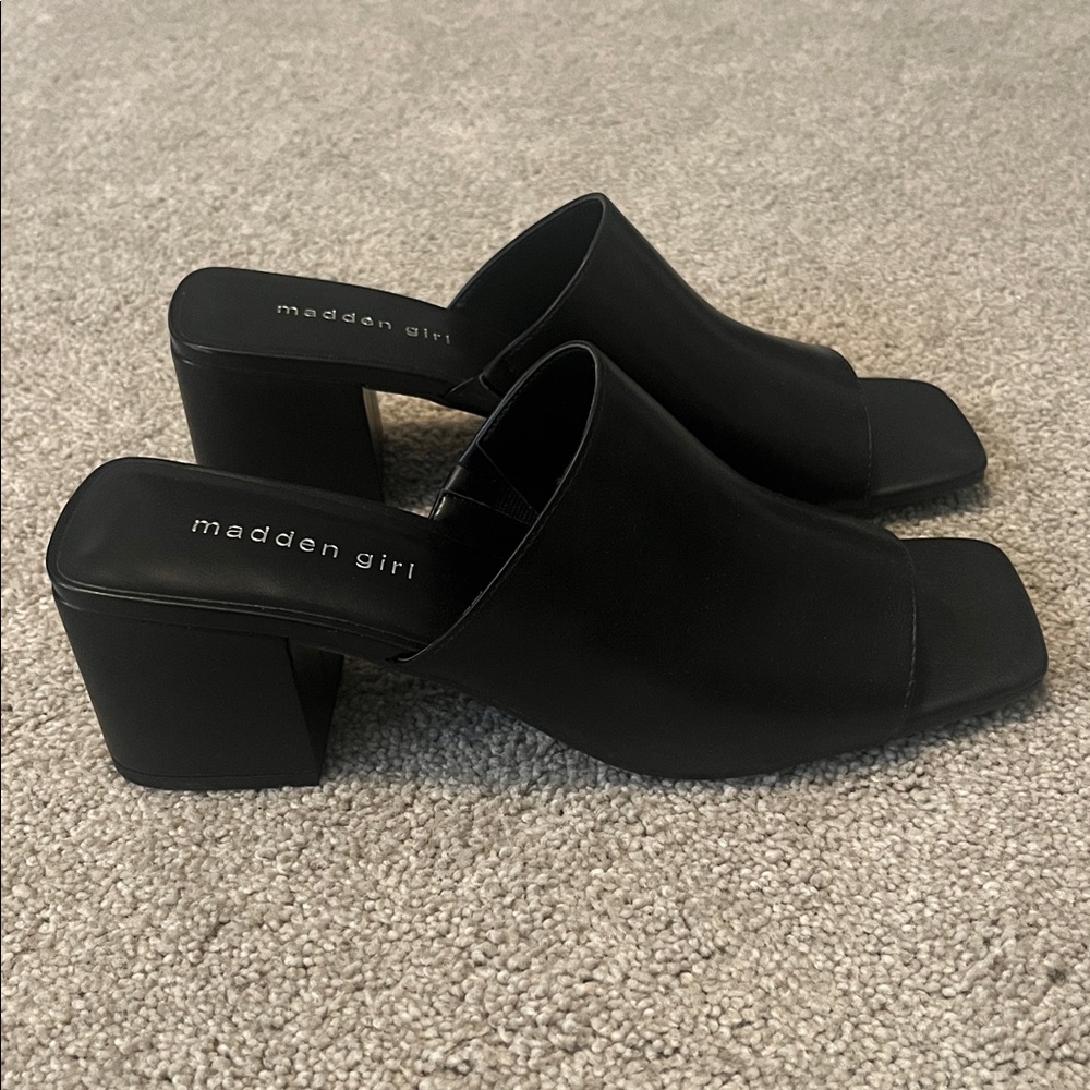 Madden Girl Taz Slides Heels Sandals